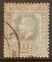 Northern Nigeria 1912 2d Grey. SG42.